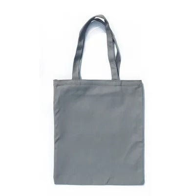 Solid Canvas Casual Tote Shoulder Bag for Women – Eco-Friendly DIY Shopping Bag for Girls