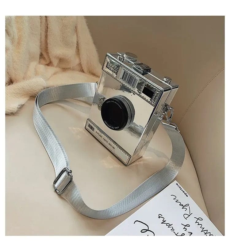 SnapChic 2023 Personalized Camera Shape Clutch – Mini Crossbody Shoulder Bag for Women