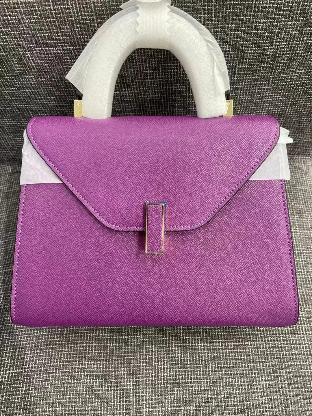 Luxury Leather Square Handbag for Women | Designer Crossbody & Shoulder Bag