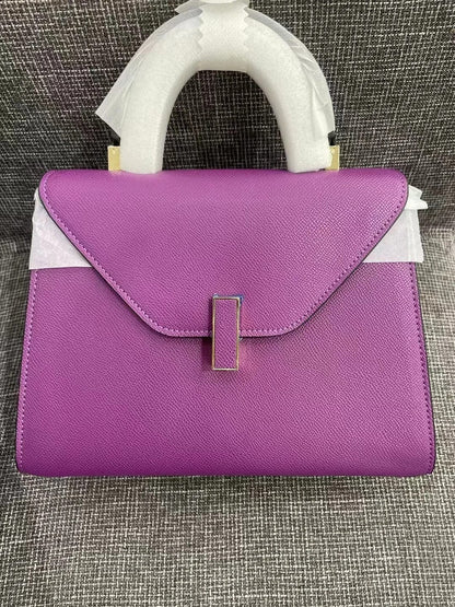 Luxury Leather Square Handbag for Women | Designer Crossbody & Shoulder Bag