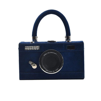 SnapChic 2023 Personalized Camera Shape Clutch – Mini Crossbody Shoulder Bag for Women
