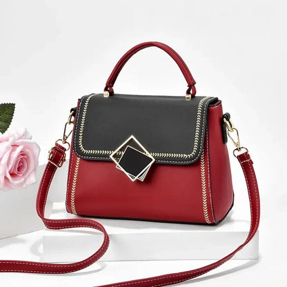 EliteLux Genuine Leather Designer Handbag - Luxury Ladies Fashion Shoulder Bag 2022