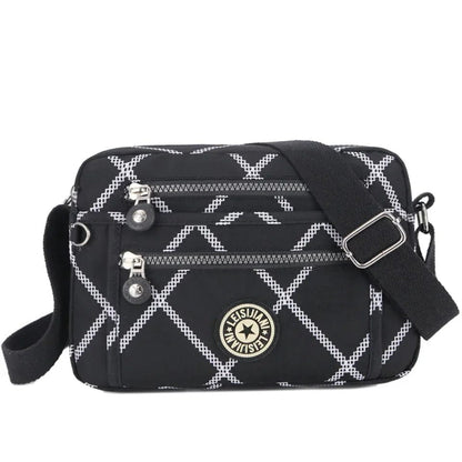 Waterproof Nylon Women’s Messenger Bag – Small Crossbody Shoulder Bag, High-Quality