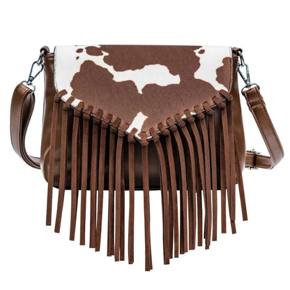 Celela Original Design Shoulder Bag for Women – Luxury PU Leather Clutch & Fringe Messenger Purse
