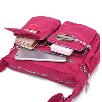 High-Quality A4 Messenger Shoulder Bag for Men & Women – Large Capacity Waterproof