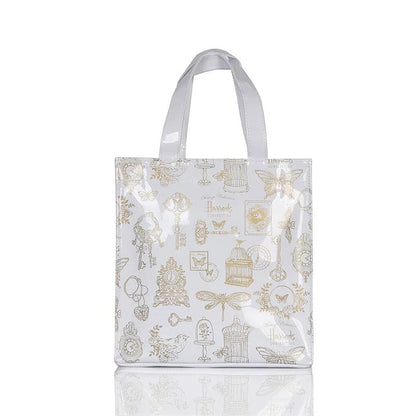 Vintage Painting PVC Waterproof Shopping Bag – Aesthetic Women’s Shopper Tote &