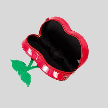 Creative Cherry Design Crossbody Bag for Women – Cute Chain Shoulder Messenger Bag,