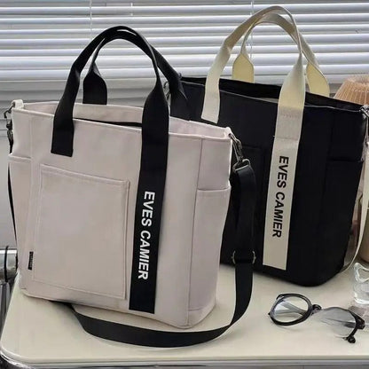 ylonMax Waterproof Casual Tote Bag - Large Capacity Shoulder Bag for School