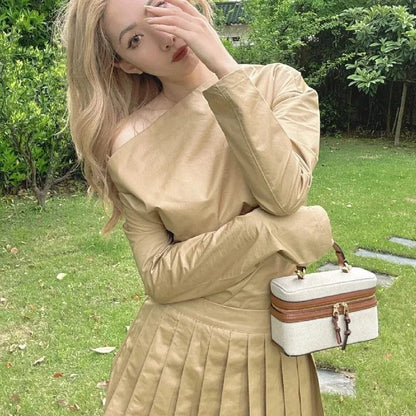 Luxury Designer Women’s Handbag | Retro Armpit Shoulder Bag with Chain Messenger