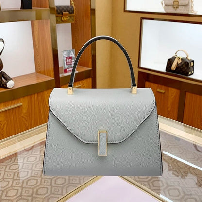 Fashion Shoulder Bags for Women | Genuine Leather Designer Envelope Handbag, Top