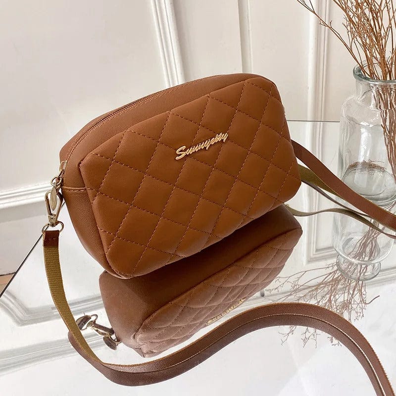 Luxury Shoulder Bag for Women | Solid Color Crossbody Messenge