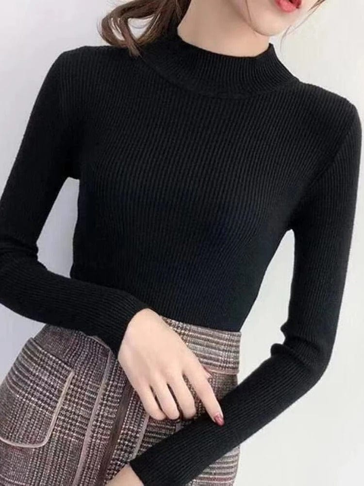 Luna™ Cashmere Turtleneck Sweater