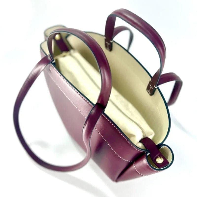 Retro PU Leather Large Capacity Tote Bag | Stylish Shoulder & Crossbody Handbag,