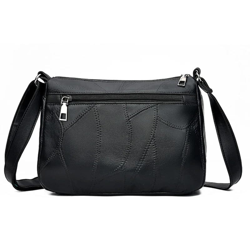 RetroChic PU Leather Women’s Shoulder Bag - Simple & Versatile Crossbody Messenger Bag