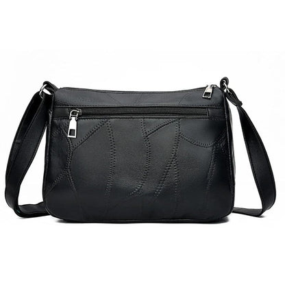 RetroChic PU Leather Women’s Shoulder Bag - Simple & Versatile Crossbody Messenger Bag