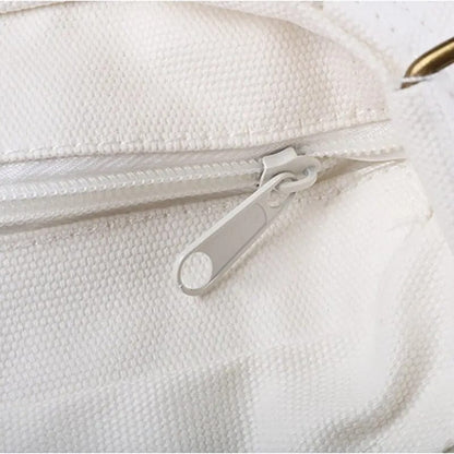 Harajuku Fringed Rabbit Embroidered Canvas Shoulder Bag – Stylish Women’s Crossbody