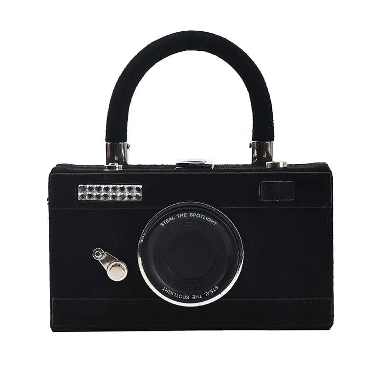 SnapChic 2023 Personalized Camera Shape Clutch – Mini Crossbody Shoulder Bag for Women