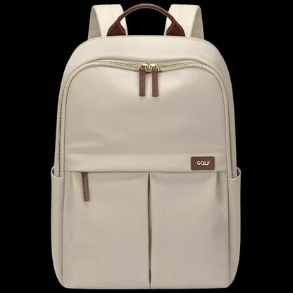 GOLF Women's Simple Canvas Backpack – Large Capacity Travel & Commuting Backpack