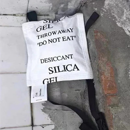 SimuDesic Women’s Dupont Paper Crossbody Bag - 2024 Fashionable White Shoulder