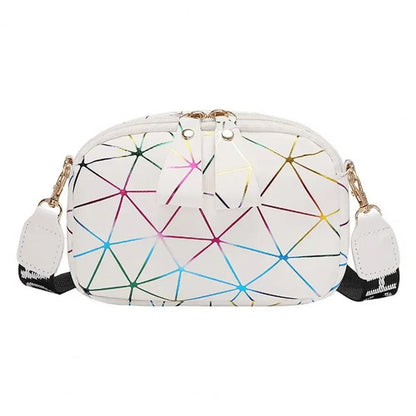 New Small Zipper Crossbody Bag for Women – PU Leather Shoulder Messenger Handbag