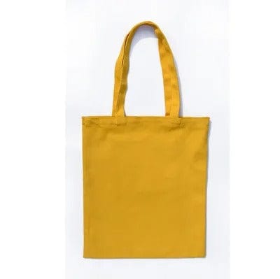 Solid Canvas Casual Tote Shoulder Bag for Women – Eco-Friendly DIY Shopping Bag for Girls