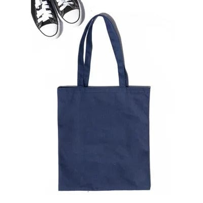 Solid Canvas Casual Tote Shoulder Bag for Women – Eco-Friendly DIY Shopping Bag for Girls