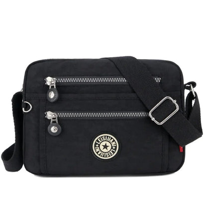 Waterproof Nylon Women’s Messenger Bag – Small Crossbody Shoulder Bag, High-Quality