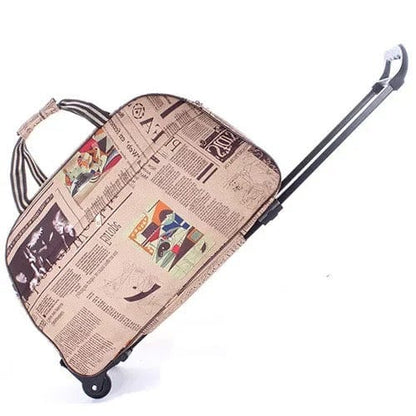 Trolley Bag Business Rolling Luggage – Waterproof Short-Trip Suitcase for Men & Women