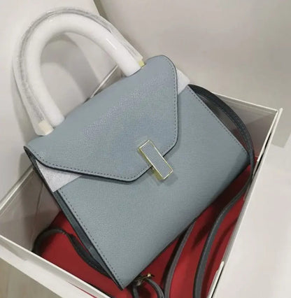 Luxury Leather Square Handbag for Women | Designer Crossbody & Shoulder Bag