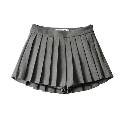 High Waist Pleated Mini Skirt Summer Vintage Style, Perfect for Korean Tennis and Dance